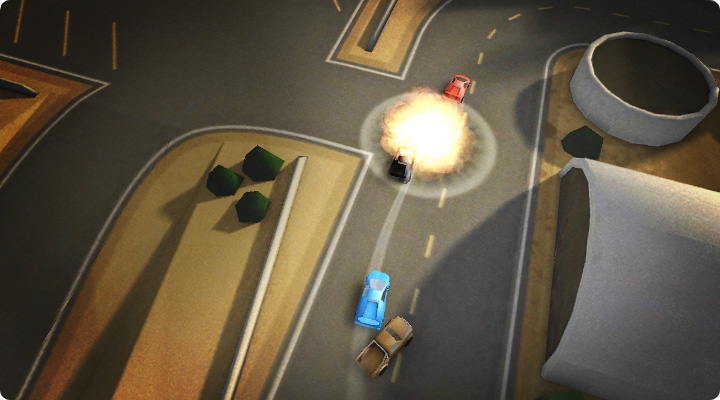 Auto Crisis Racing Game for iPhone and iPod touch. Available on the App Store.